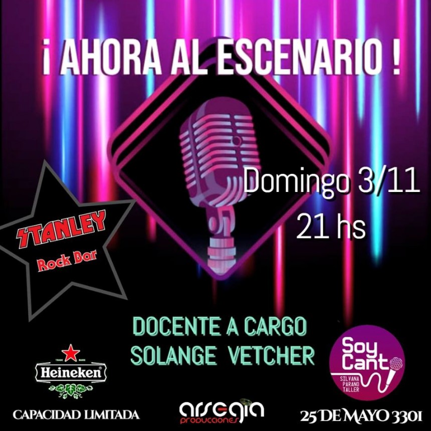 3/11 - AHORA AL ESCENARIO 