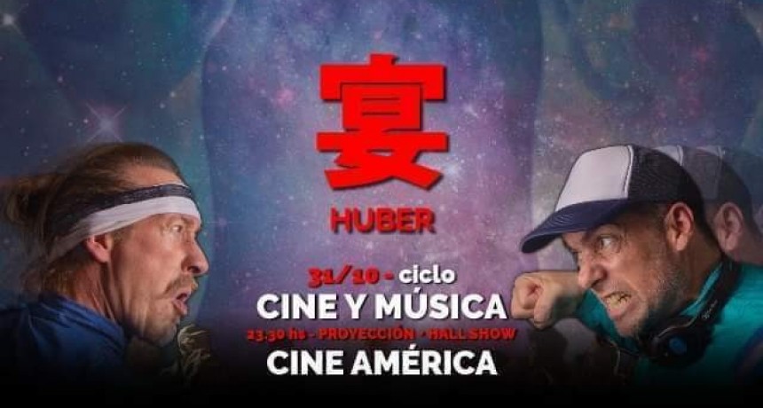 31/10 - Galindez presenta Huber en el Cine Am&eacute;rica