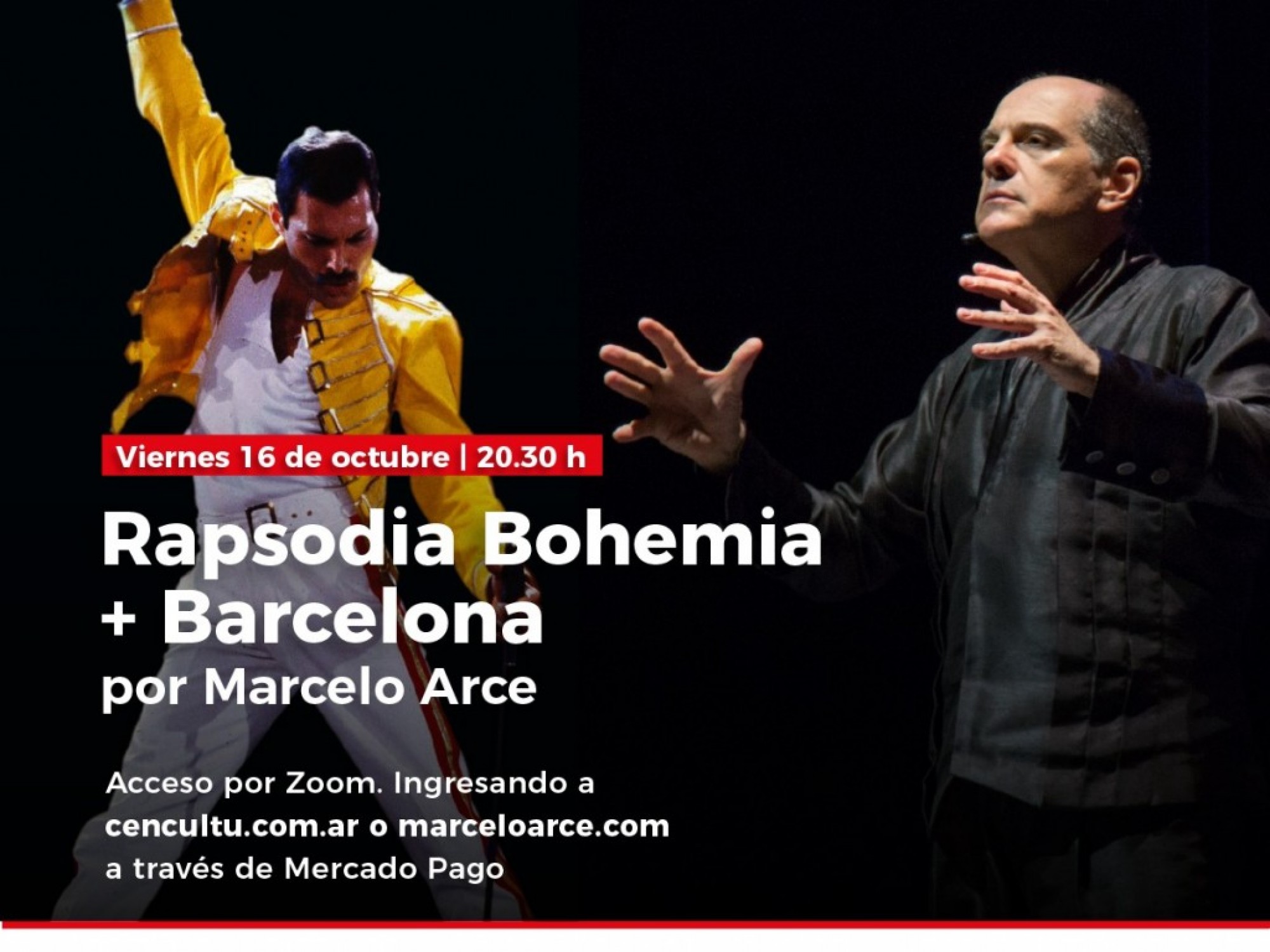 MARCELO ARCE PRESENTA:  &ldquo;RAPSODIA BOHEMIA + BARCELONA&rdquo;