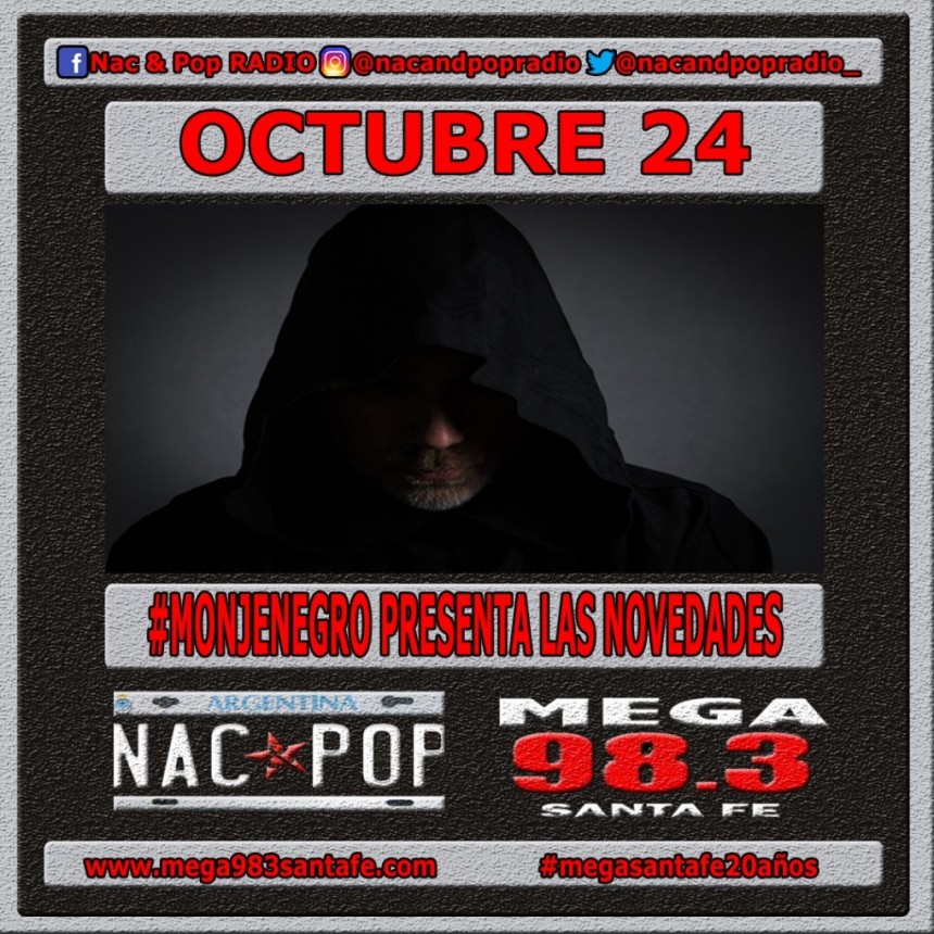 Adelantos del Monje Negro en "Nac & Pop" 24/10