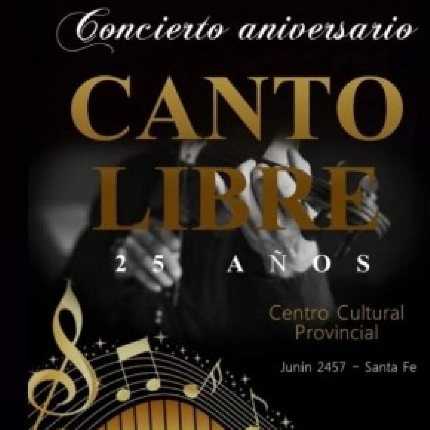 23/10 - Canto Libre en el Centro Cultural