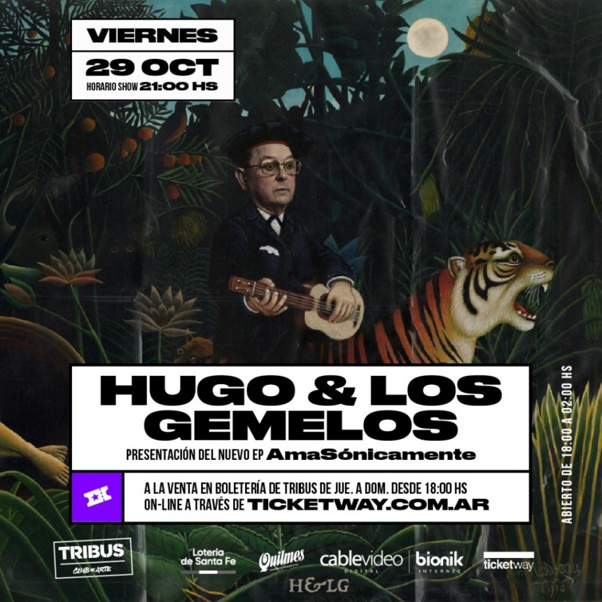 29/10 - Hugo & Los Gemelos en Tribus