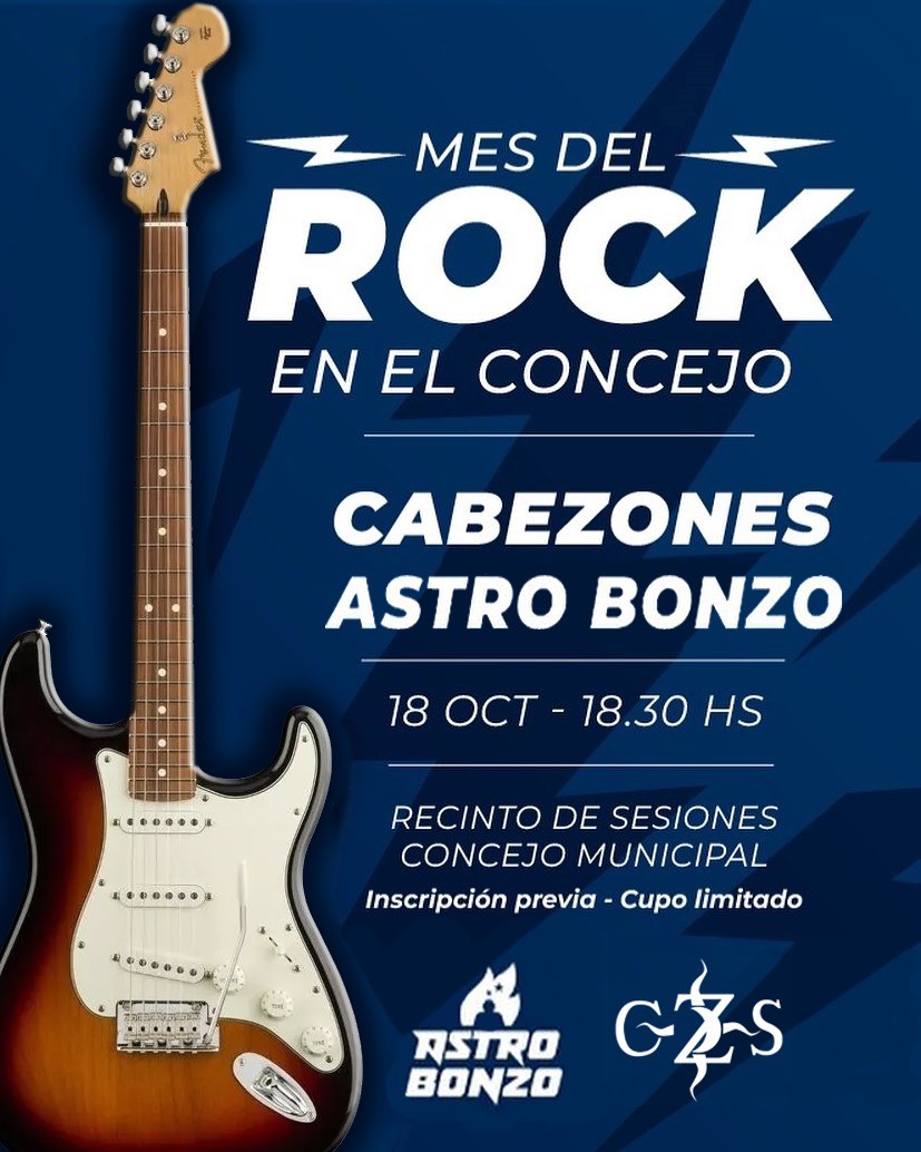 18/10 - Festejos DIA DEL ROCK en el Concejo