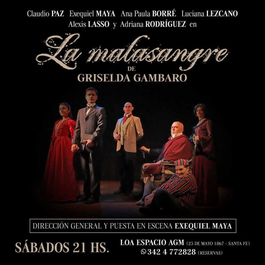 S&aacute;bados de octubre en LOA - LA MALASANGRE 