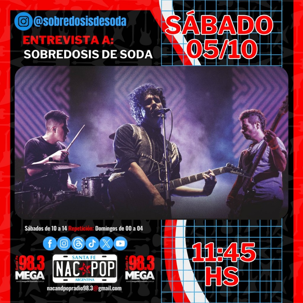 Sobredosis de Soda habló con NAC & POP