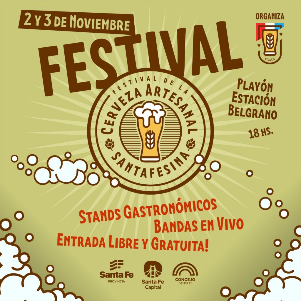 7° Festival de la Cerveza Artesanal Santafesina