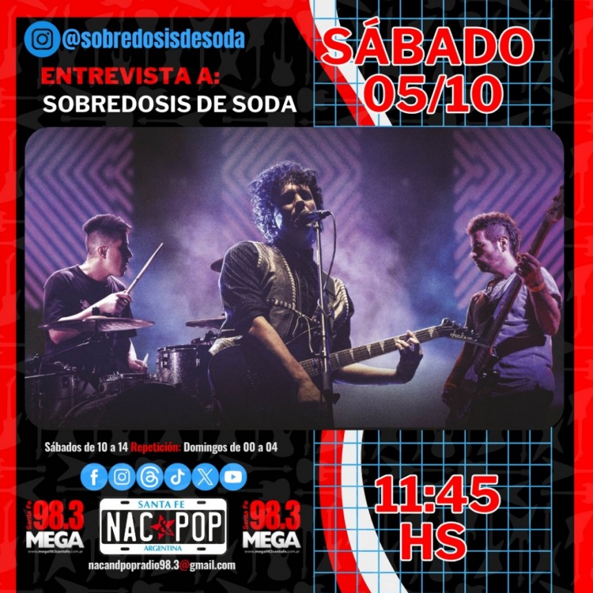 Sobredosis de Soda habló con NAC & POP