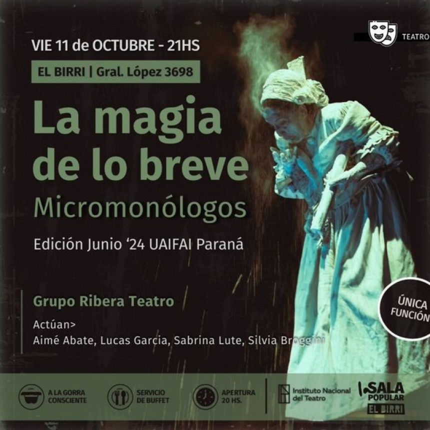 11/10 - ?? ????? ?? ?? ????? (??????????????) / La Ribera Teatro / Santa Fe-Paran� en eL Birri