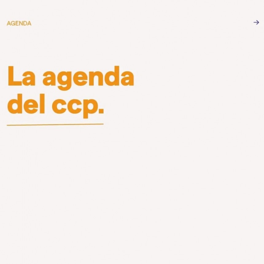 Programaci&oacute;n del CCP del  16/10 al 20/10