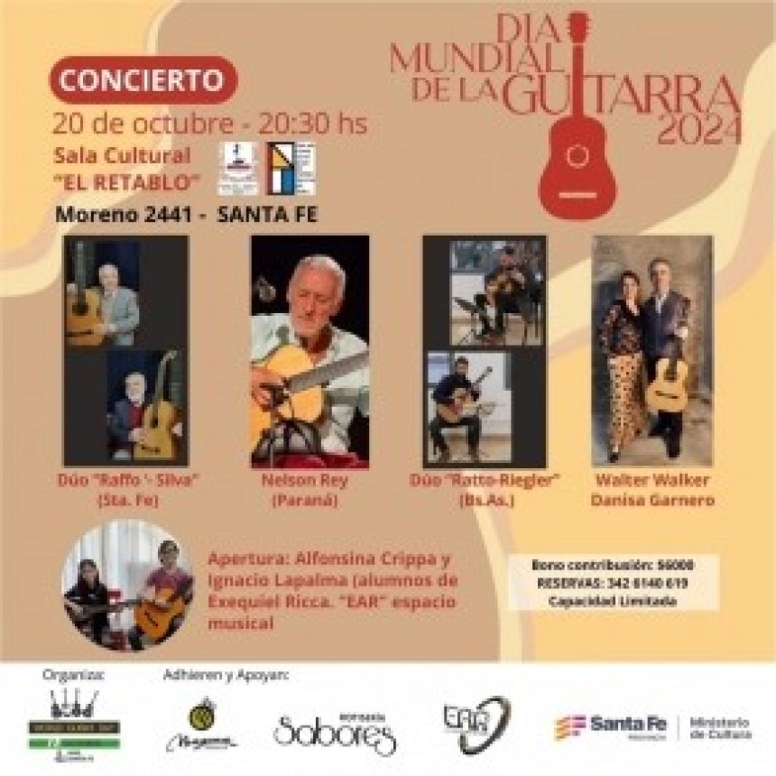 D&iacute;a Mundial de la Guitarra