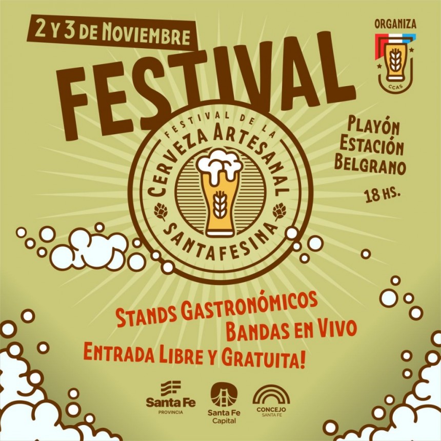 7&deg; Festival de la Cerveza Artesanal Santafesina