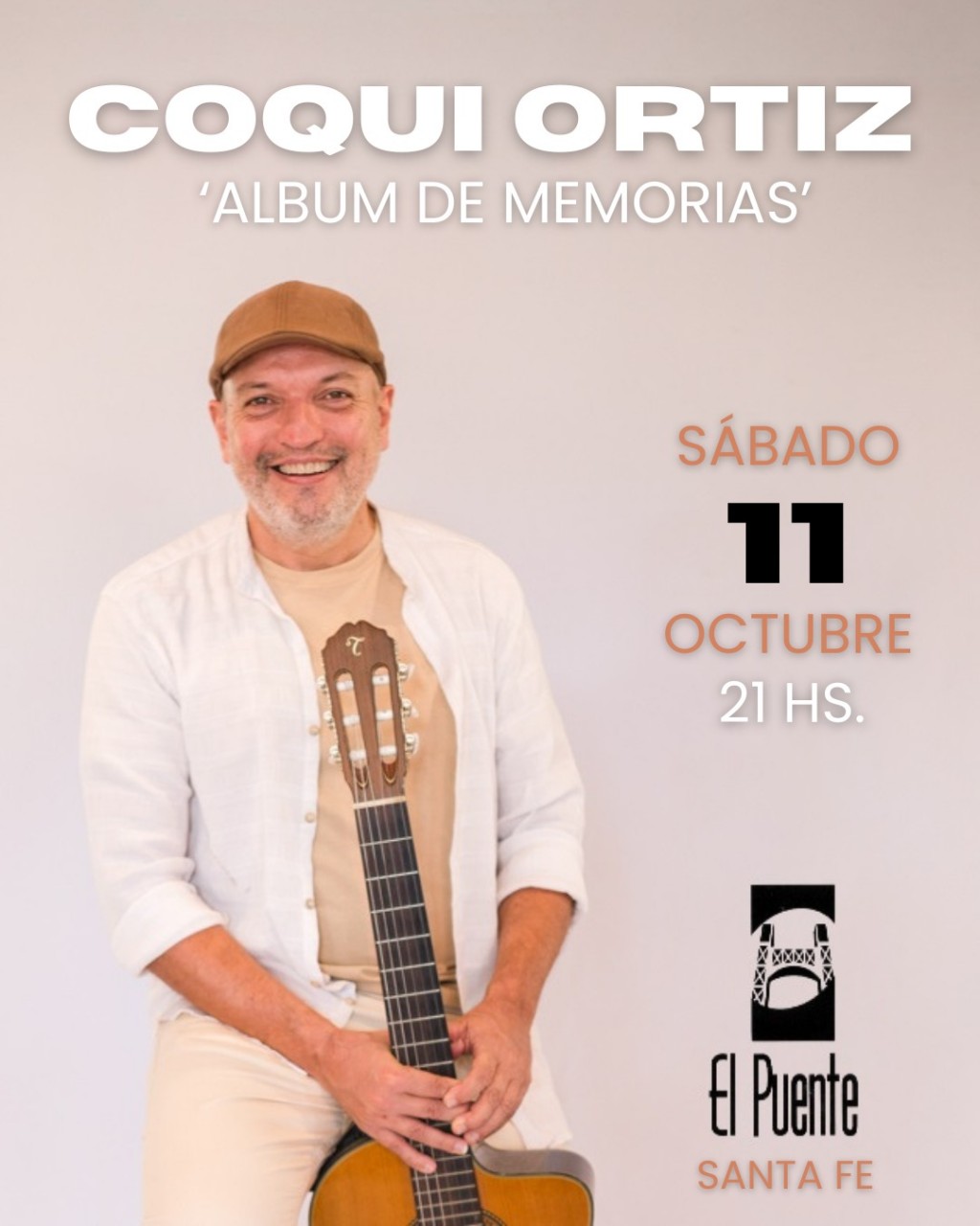 11/10 -  Coqui Ortiz presenta su 