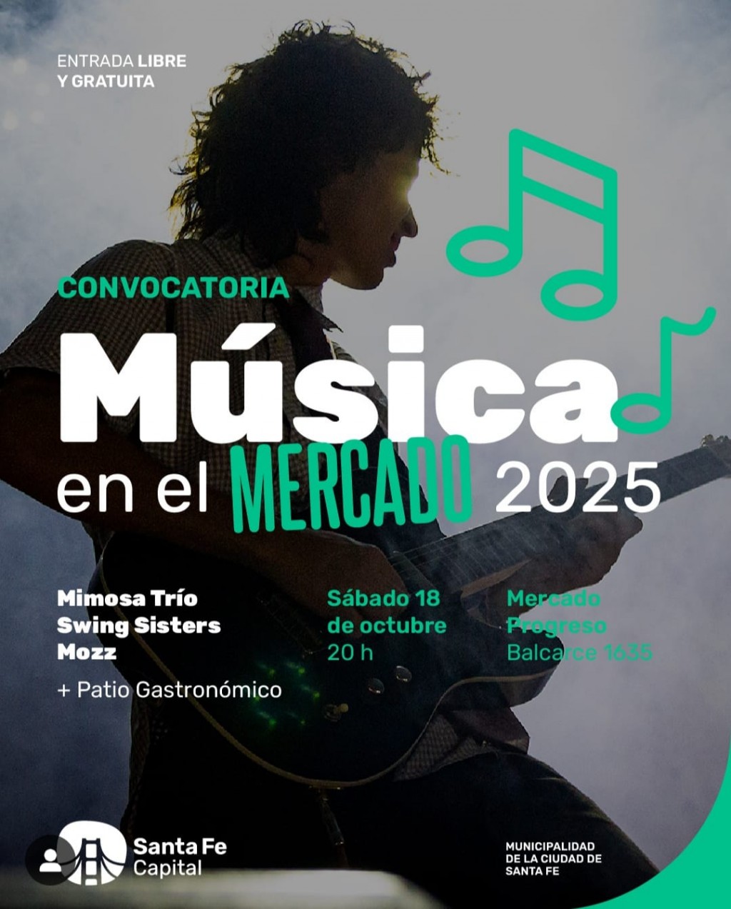 18/10 - Música en el Mercado Progreso