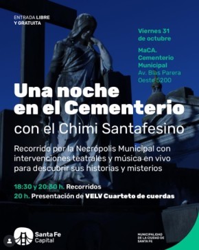 31/10 - Una Noche En El Cementerio