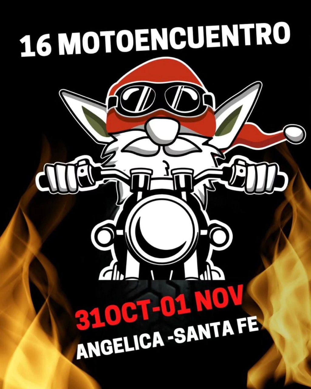 31/10 y 1/11: 16° Motoencuentro LOS DUENDES DE ANGELICA