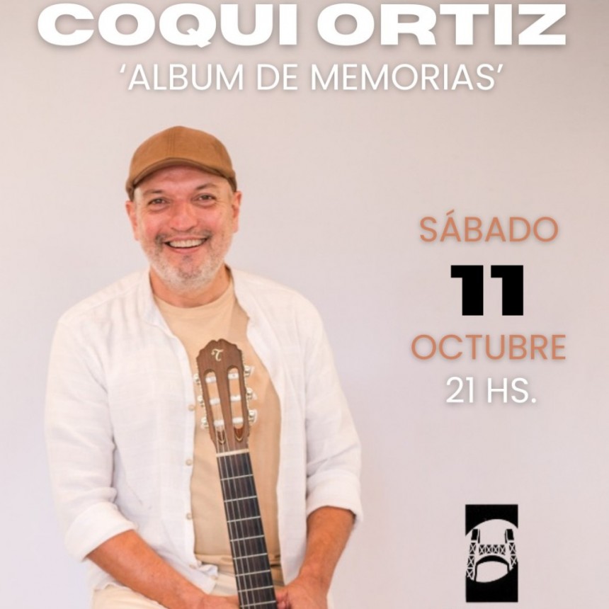 11/10 -  Coqui Ortiz presenta su "&Aacute;lbum de Memorias" en El Puente
