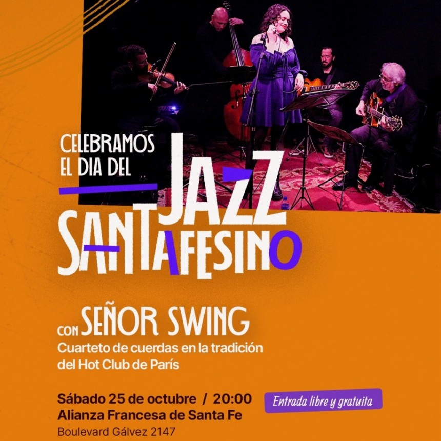 25/10 - D&iacute;a del Jazz Santafesino