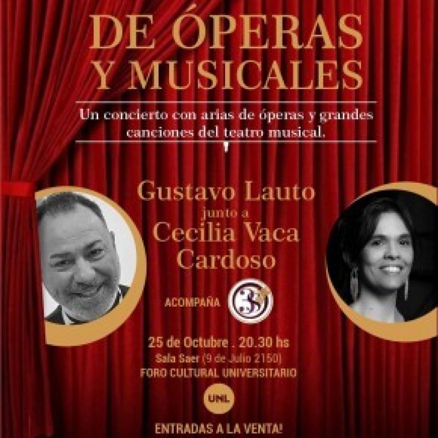 25/10 - De &Oacute;peras y Musicales