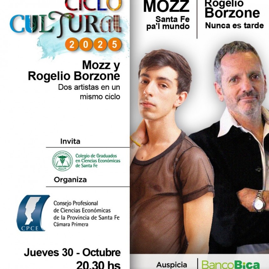 30/10 - Música en vivo en el Consejo Profesional de Ciencias Económicas 