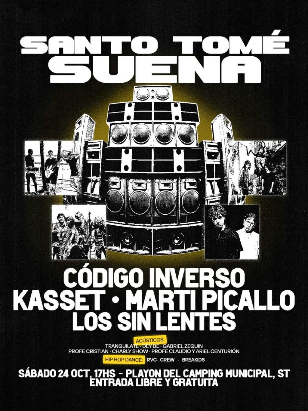 24/10 - SANTO TOM&Eacute; SUENA!!!!!! en vivo por Mega 98.3 Santa Fe