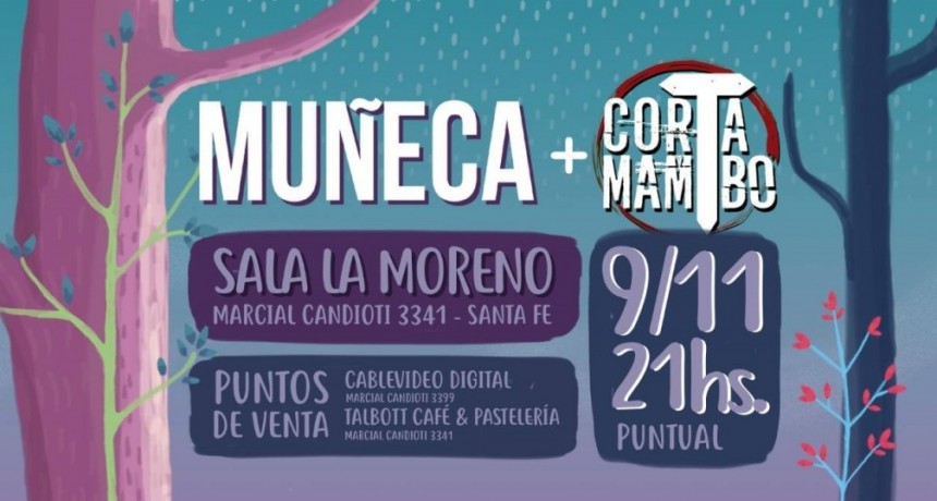 9/11 - Mu&ntilde;eca + Cortamambo en LA MORENO