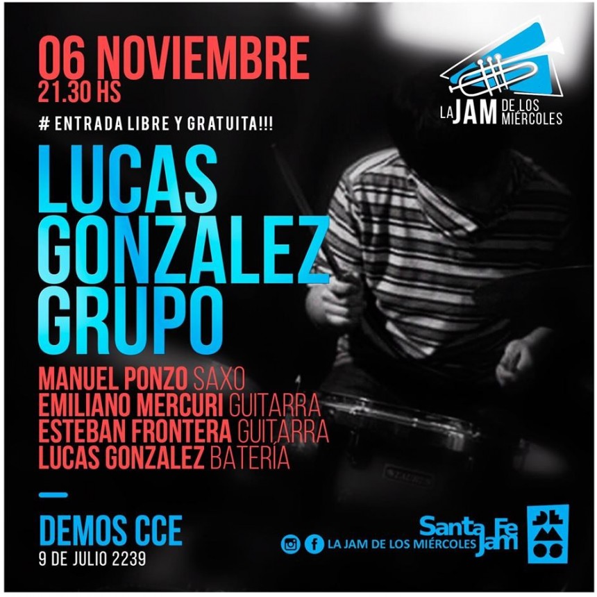 6/11 - Lucas Gonzalez Grupo en La JAM de los Mi&eacute;rcoles!