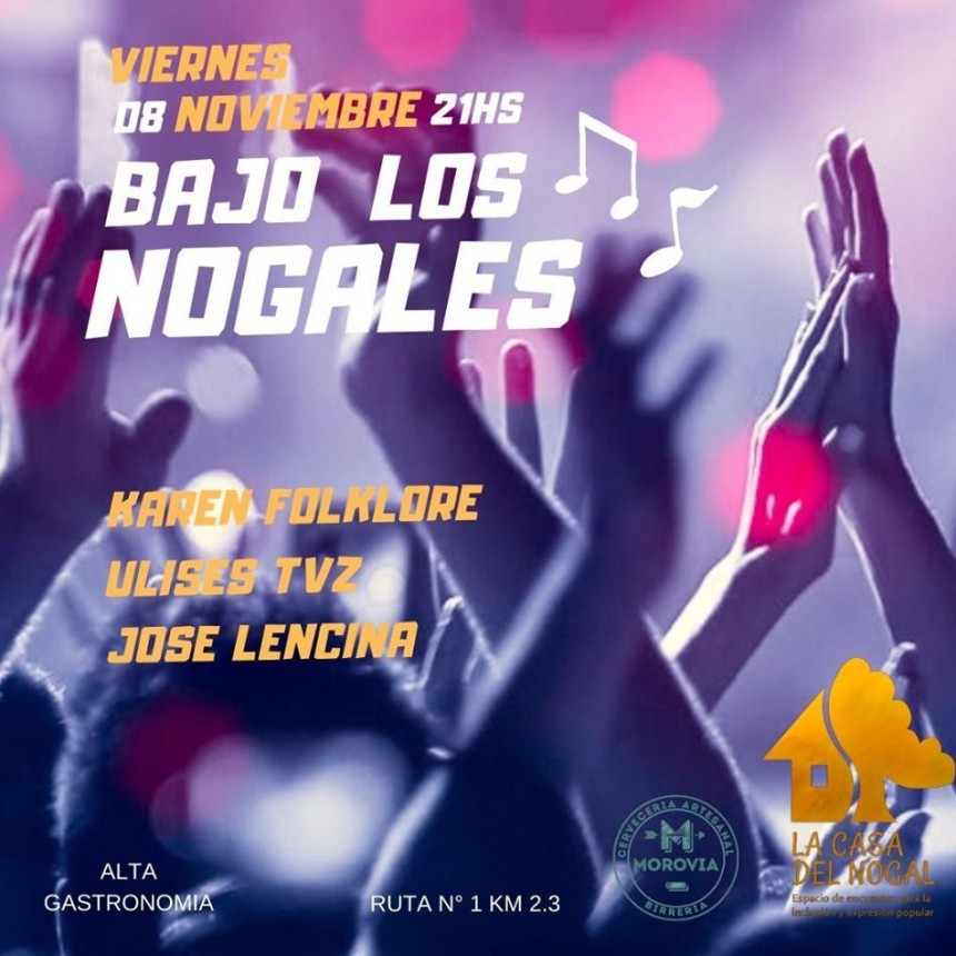 8/11 - Noche FOLK en La Casa del Nogal
