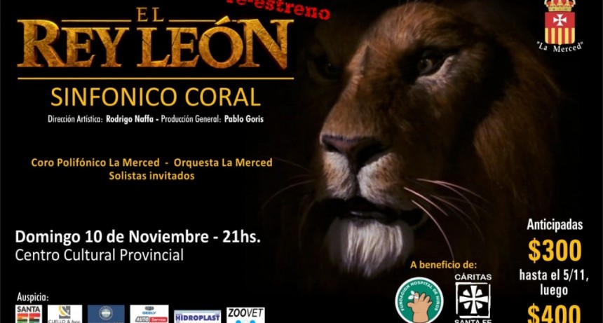 10/11 - El REY LE&Oacute;N Sinf&oacute;nico Coral