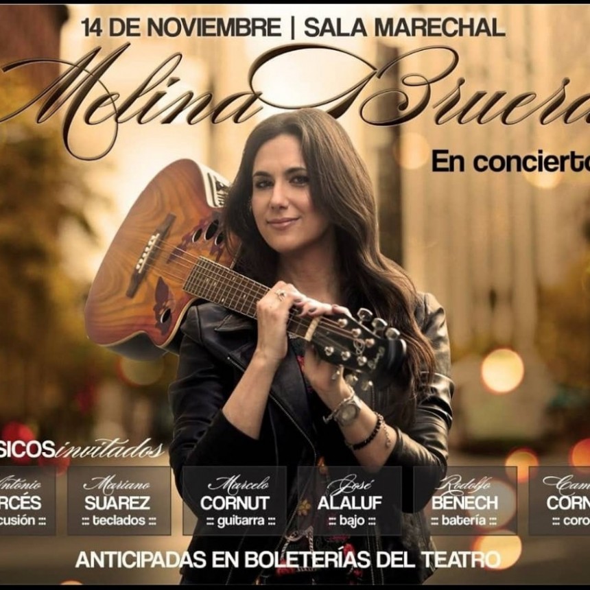 14/11 - Melina Bruera En Concierto