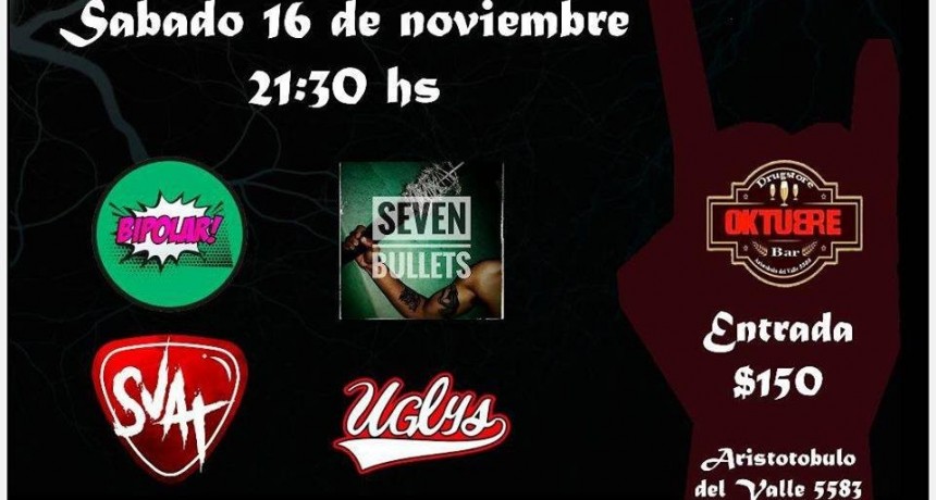 16/11 - Oktubre Rock Live!