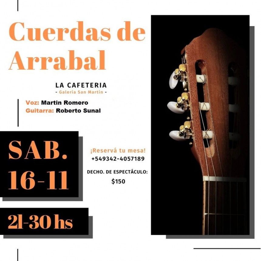 16/11 - Cuerdas de Arrabal
