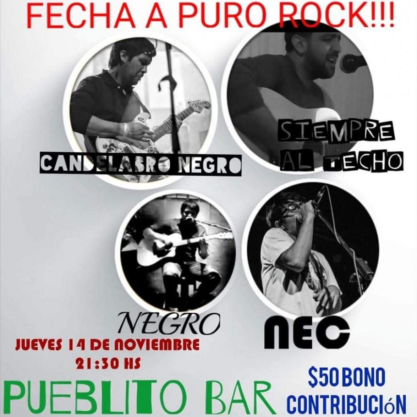 14/11 - FECHA A PURO ROCK (Unplugged)