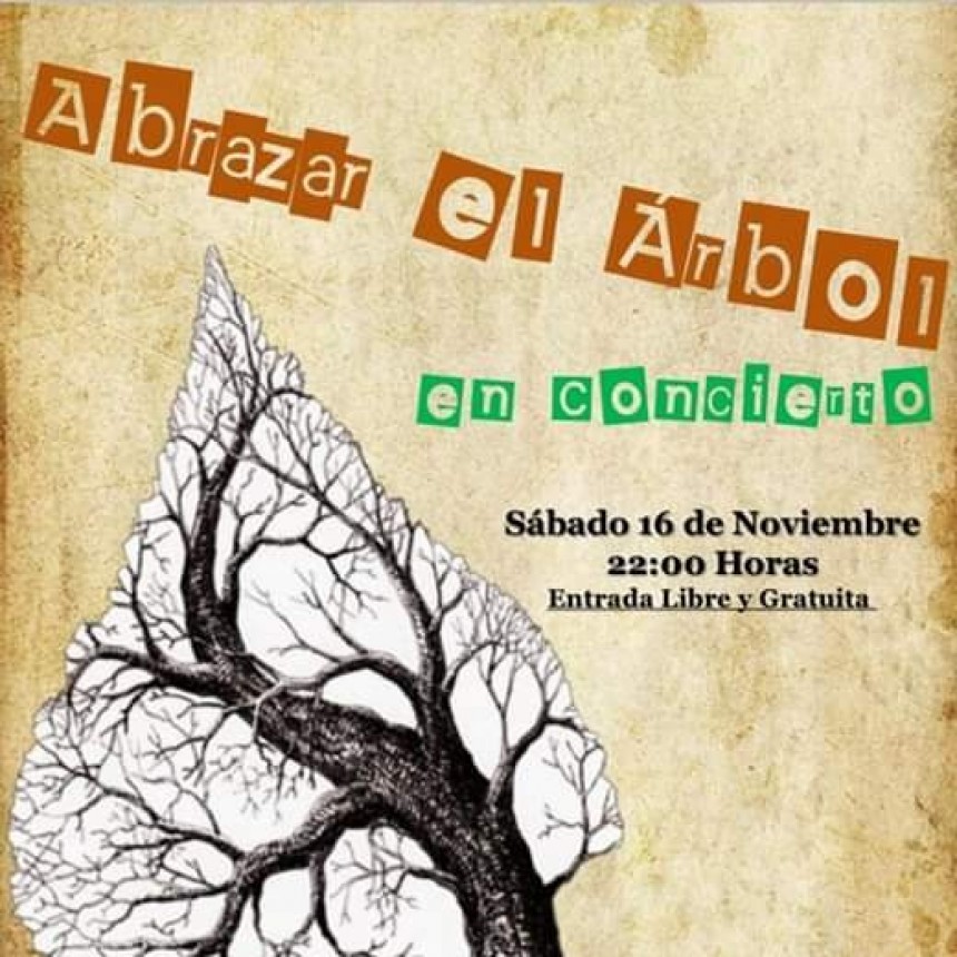 16/11 - Abrazar El &Aacute;rbol - En Concierto