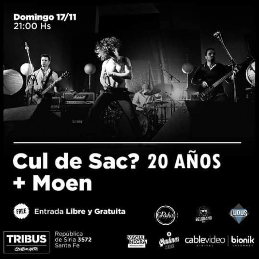 17/11 - CuldeSac? 20 a&ntilde;os junto a Moen en Tribus