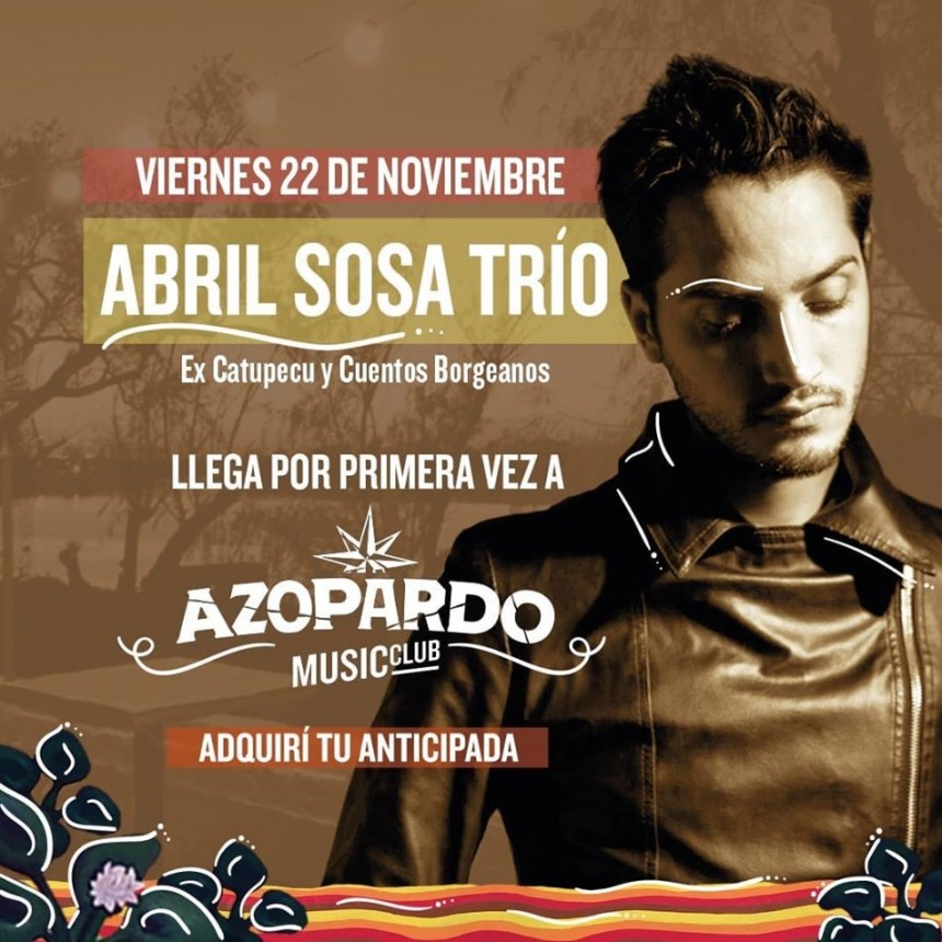 22/11 - ABRIL SOSA en Club Azopardo