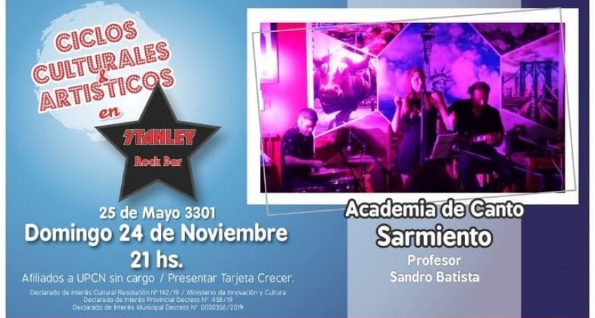 24/11 - ACADEMIA DE CANTO "SARMIENTO" en Stanley