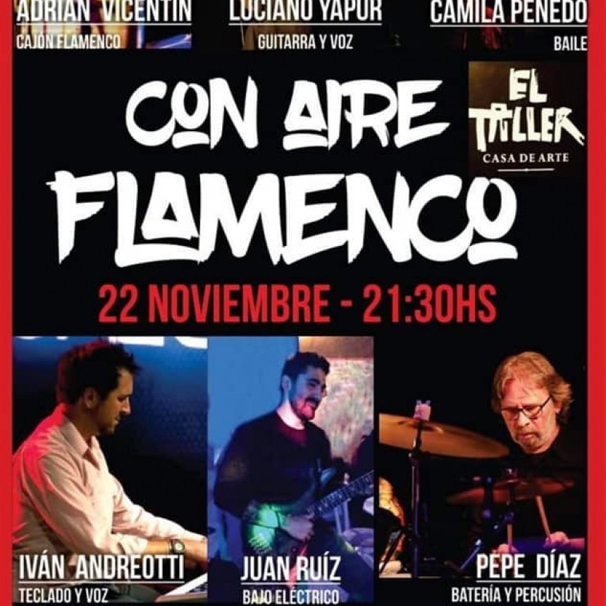 22/11 - CON AIRE FLAMENCO en El Taller