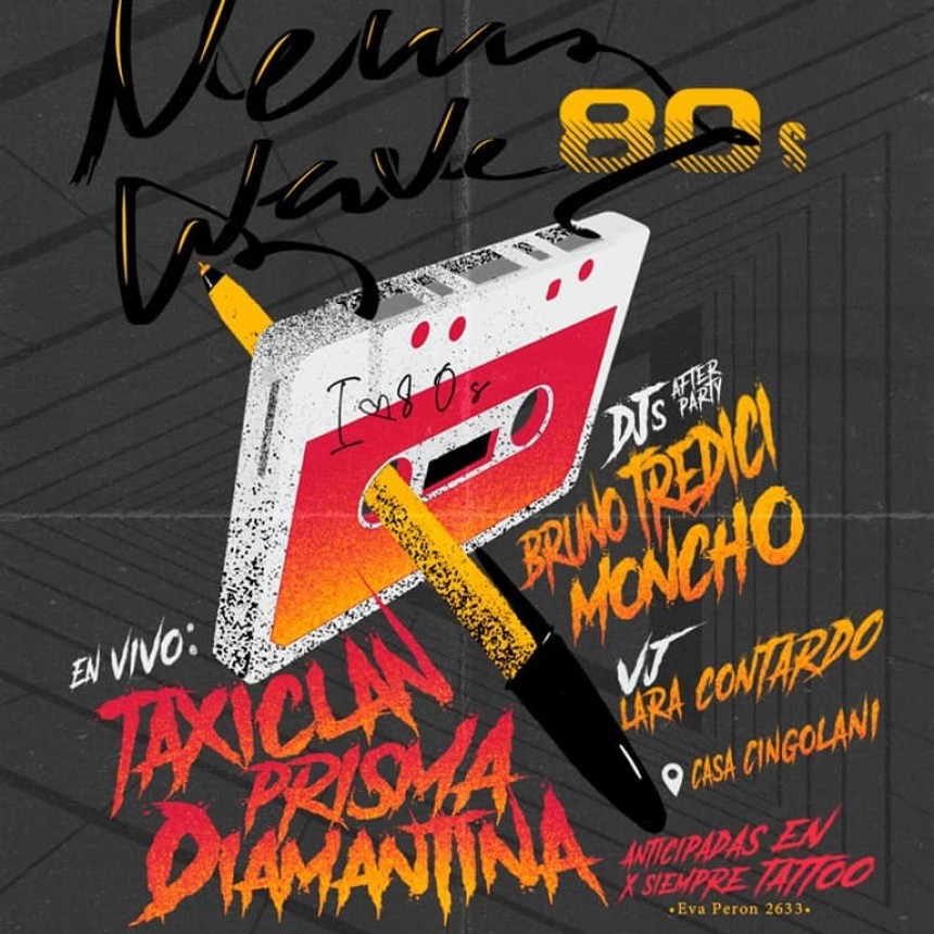 23/11 - New Wave 80�s en Casa Cingolani