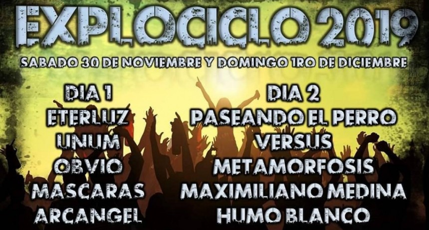 30/11 - 1/12 - Explociclo 2019