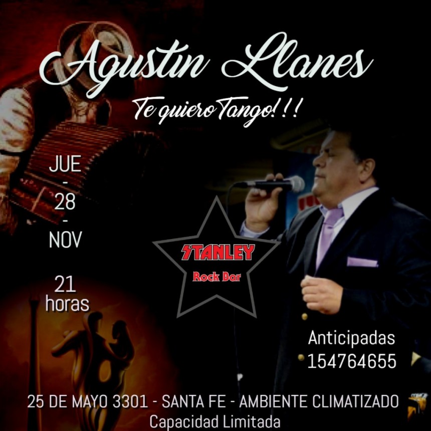 28/11 - NOCHE DE TANGO en Stanley