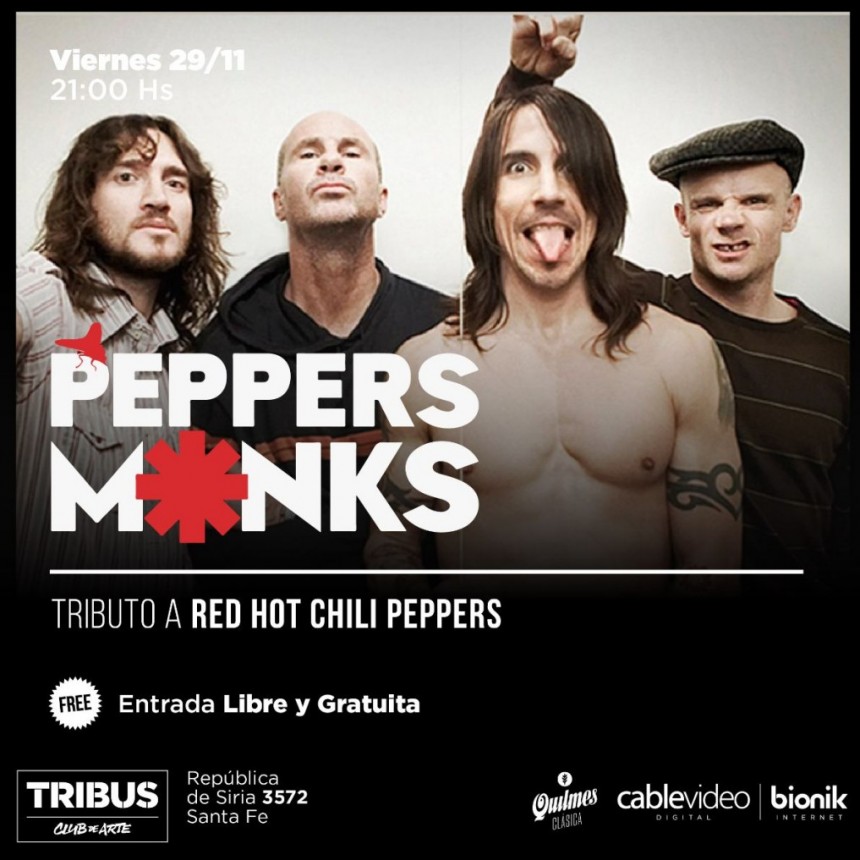 29/11 - PEPPERS MONKS en Tribus