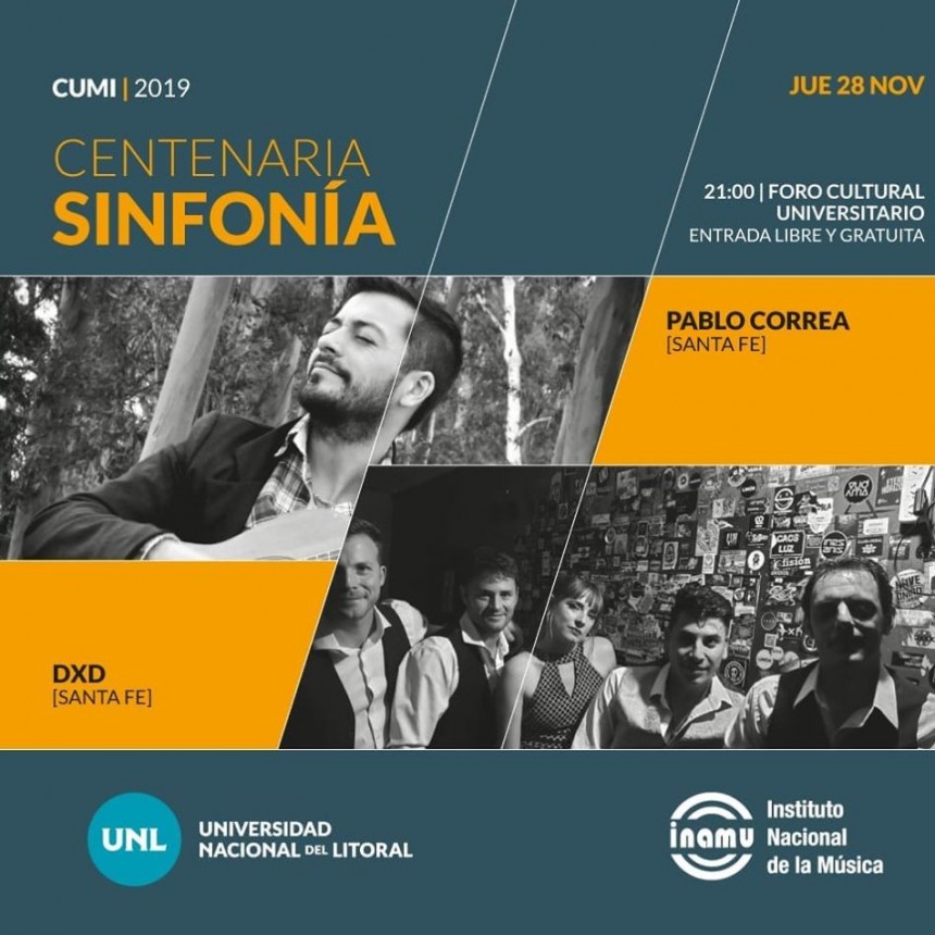 28/11 - CENTENARIA SINFONIA en el Foro Cultural