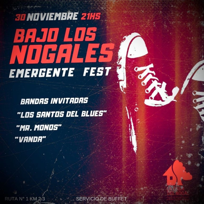 30/11 - EMERGENTE FEST - BAJO LOS NOGALES