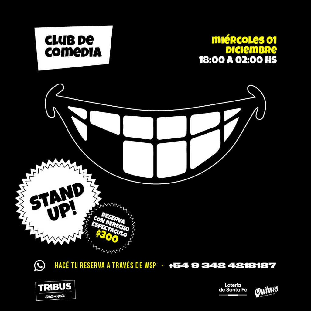 1/12 - Club de la comedia en Tribus