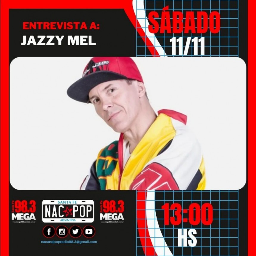 Jazzy Mel pas&oacute; por NAC & POP 