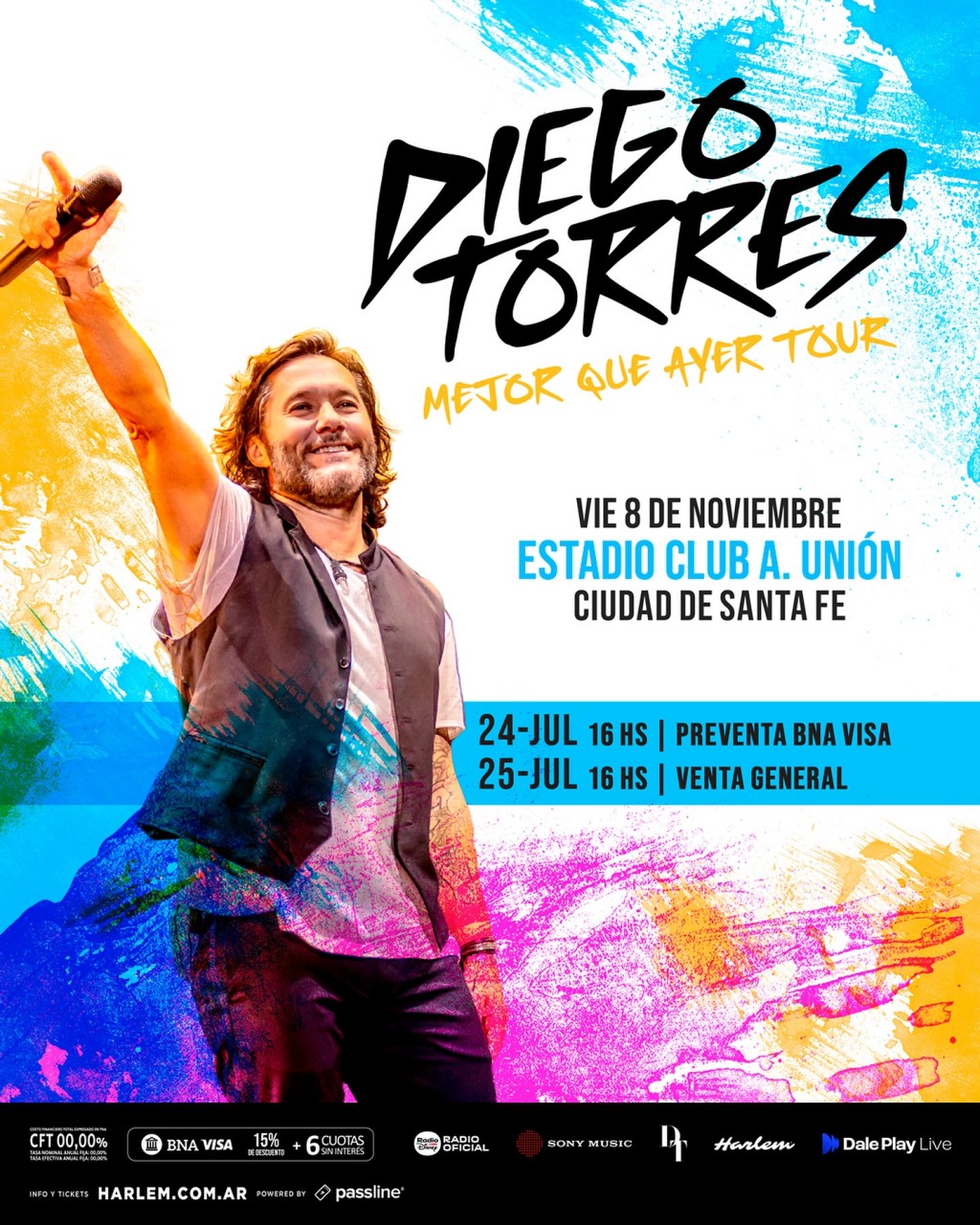 8/11 - Diego Torres en Santa Fe 