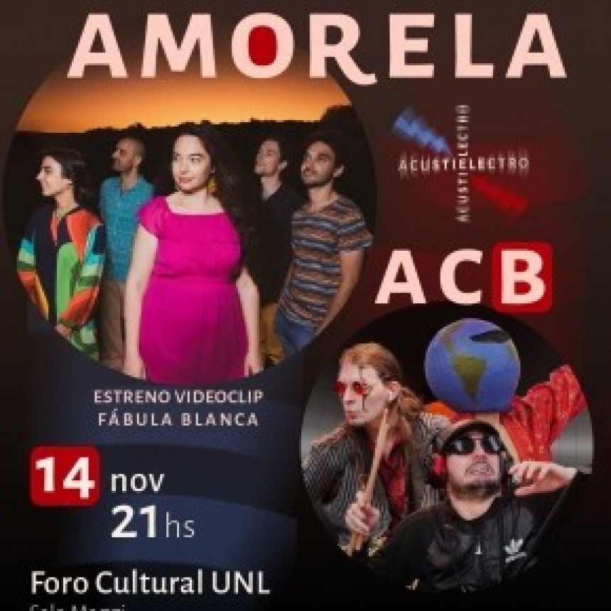 Amorela & ACB Tr&iacute;o en el Foro 