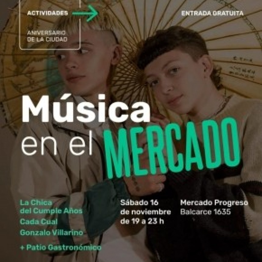 M&uacute;sica en el Mercado Progreso