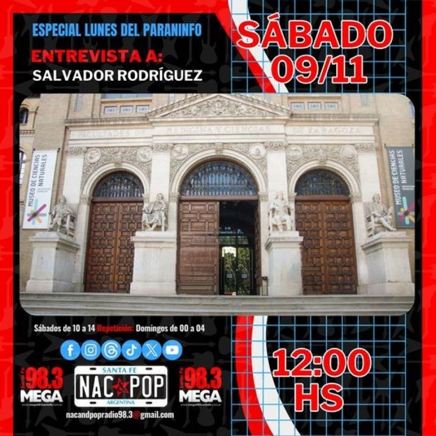 Revivimos "LOS LUNES DEL PARANINFO" en Nac & Pop