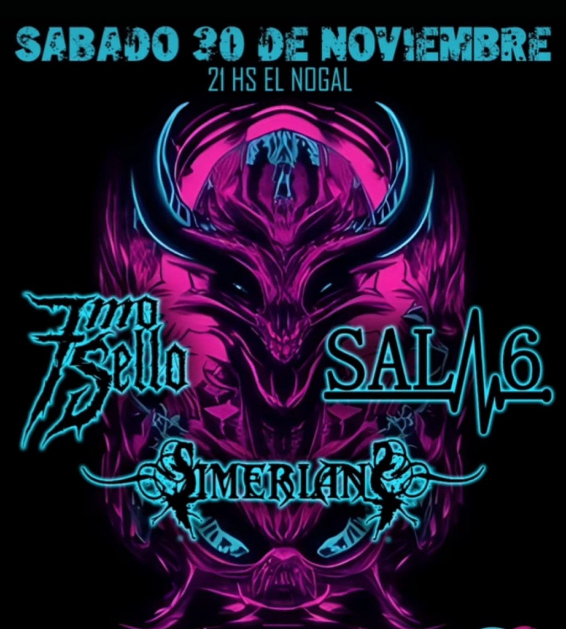30/11 - Noche de ROCK en EL NOGAL